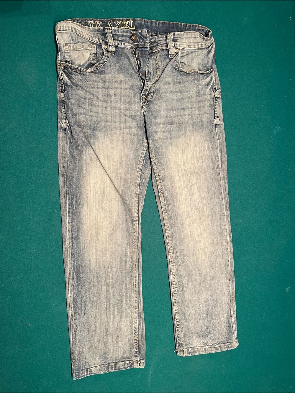 AXEL Light Blue Straight Fit Men’s Jeans